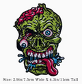 Monster head patch
