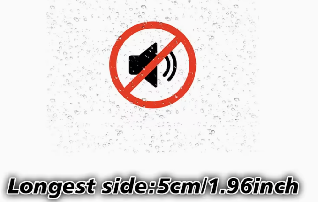 No noise - sticker