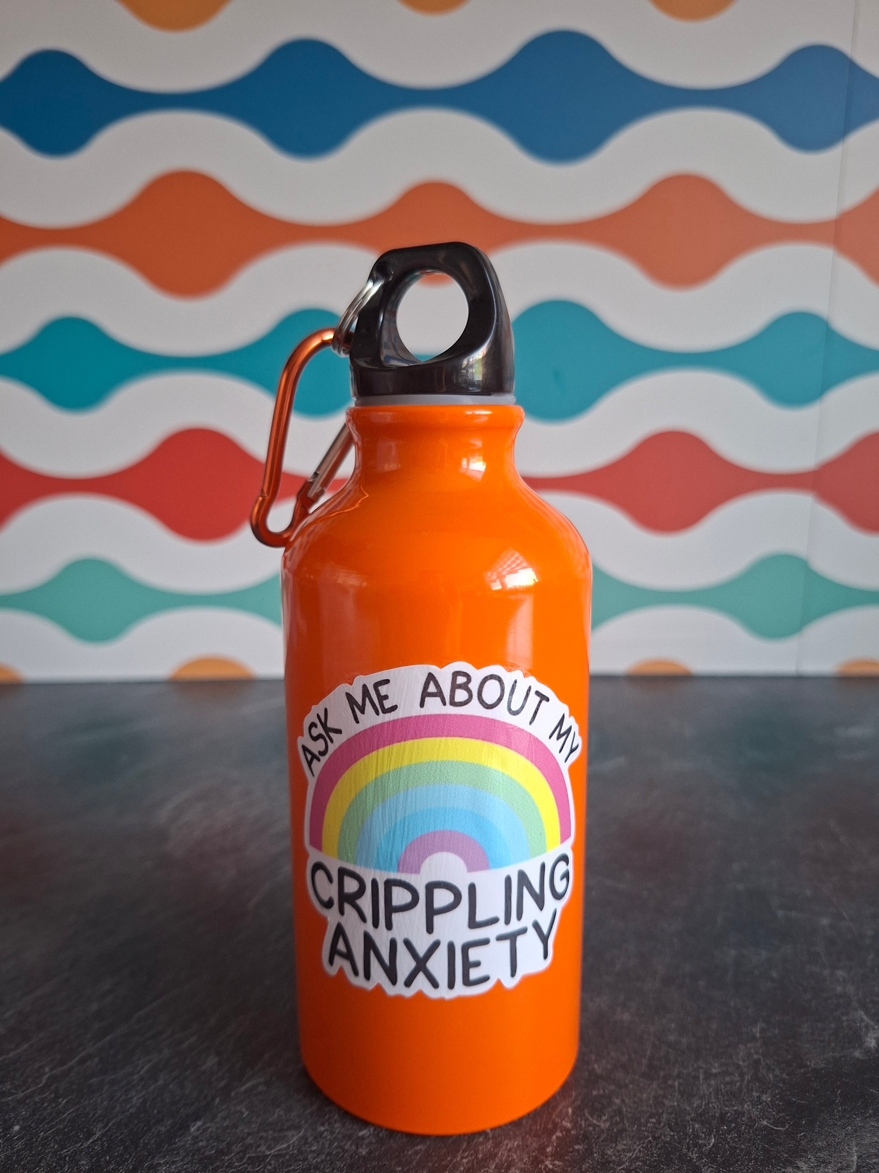 The 'ANXIETY' water bottle 400ml