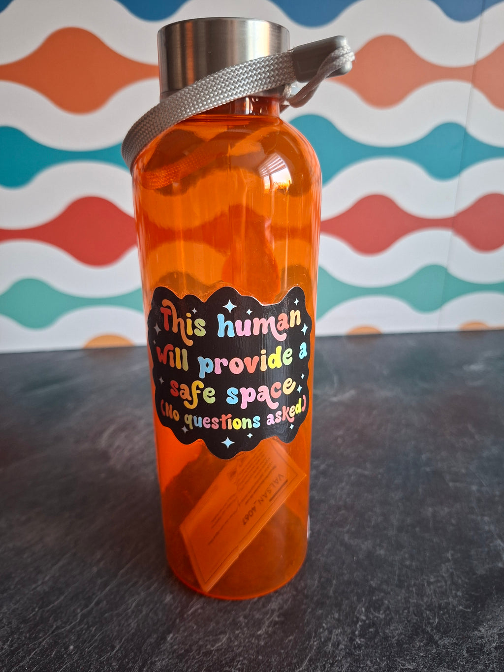 The 'Proud Strong Female ' water bottle 600 ml