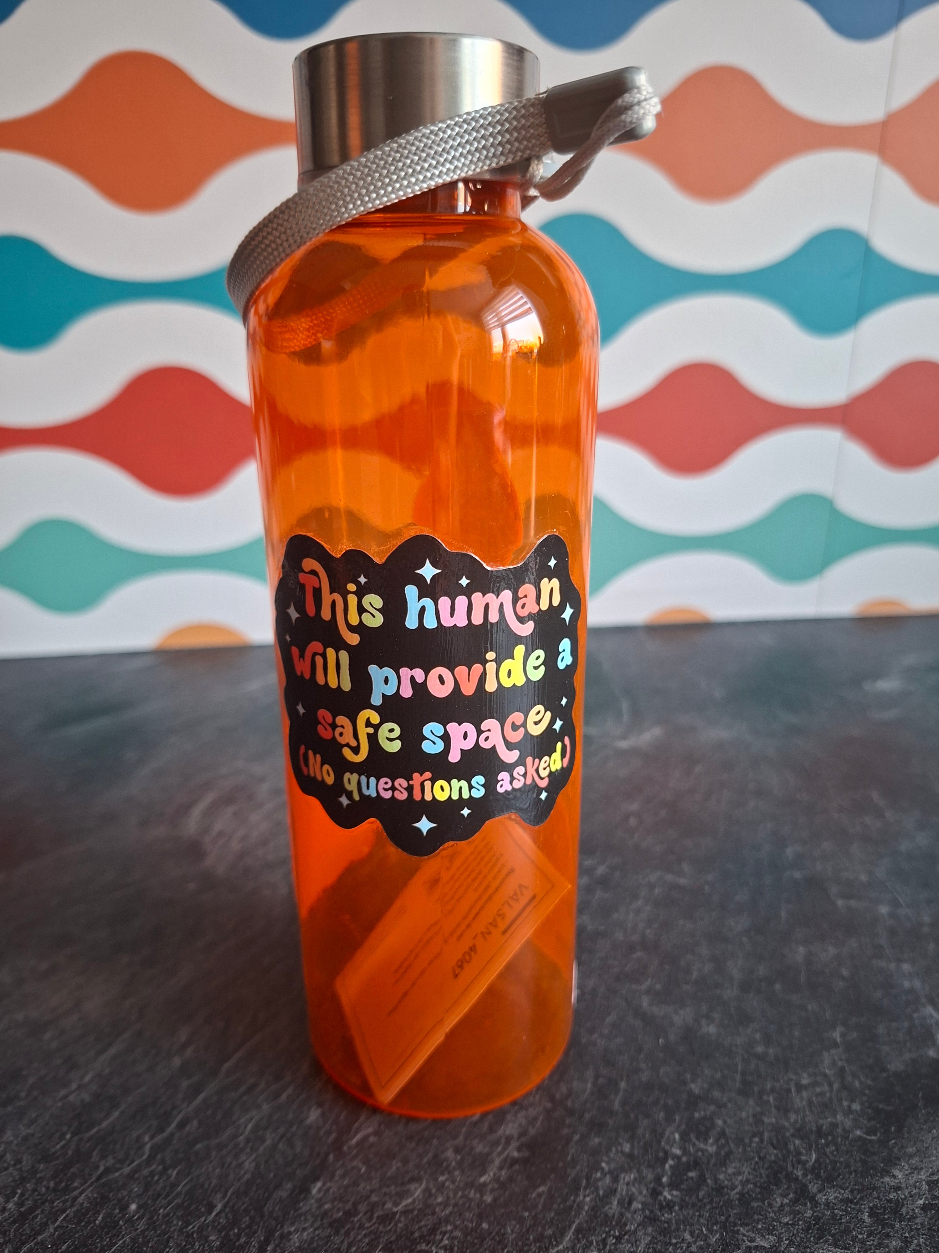 The 'Proud Strong Female ' water bottle 600 ml