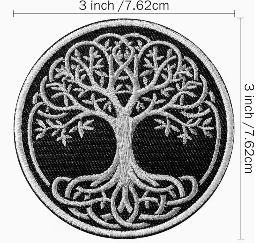 Yggdrasil, The Norse tree of life patch