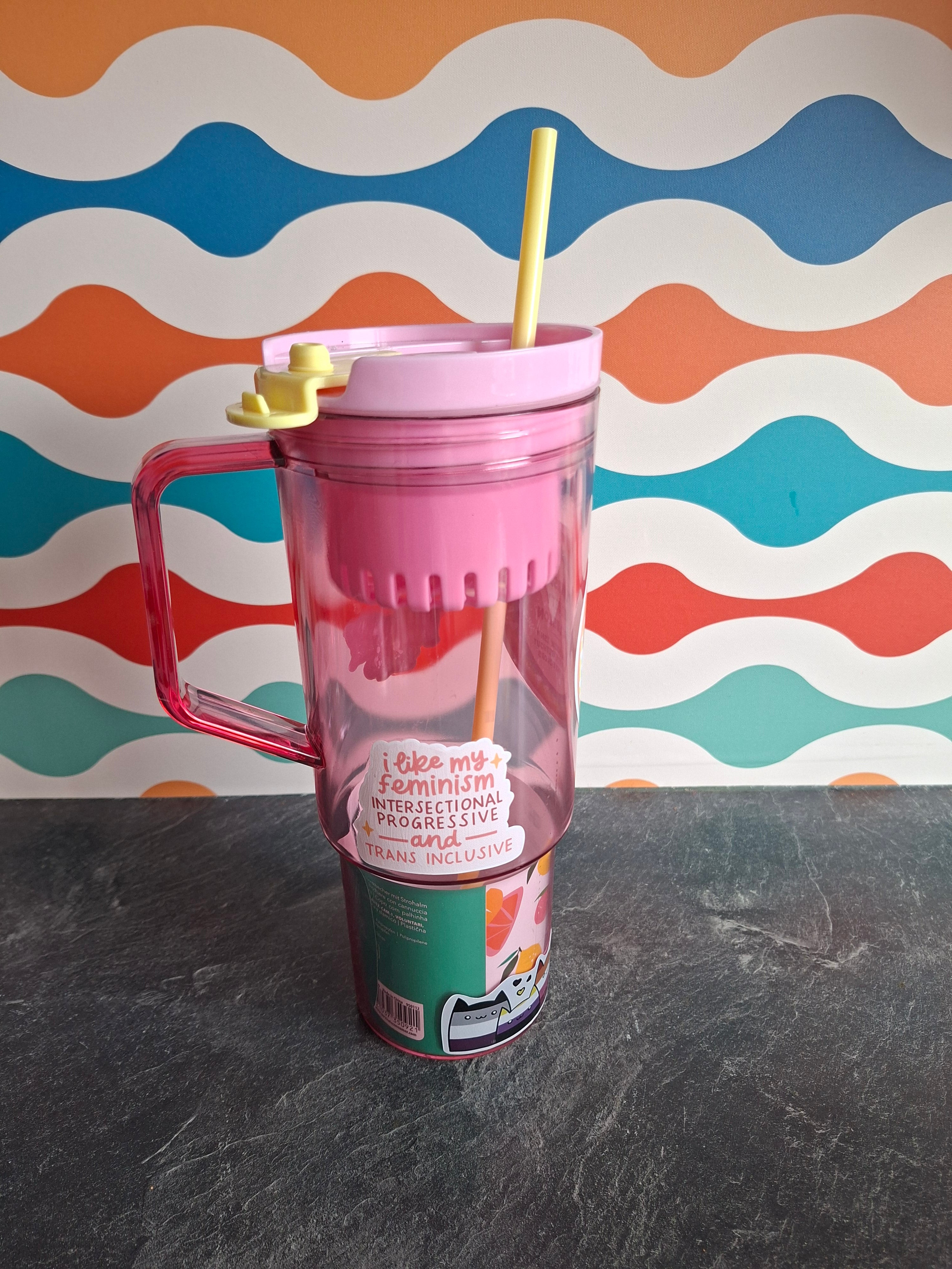 The "Intersectional & Inclusive" tumbler water bottle 1.2L
