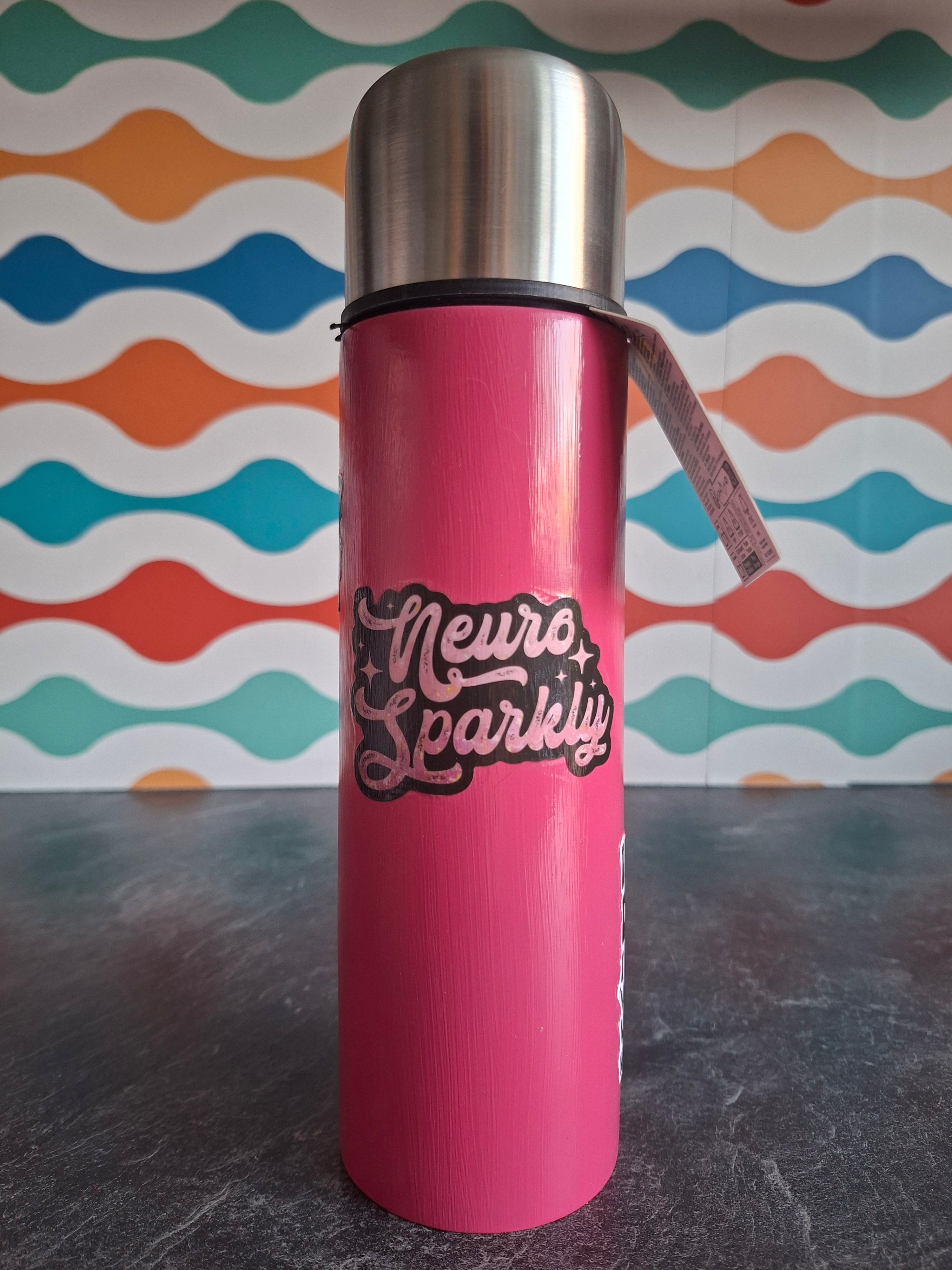 The Ultimate Chaotic Energy Neurodivergent Water Bottle 500ml