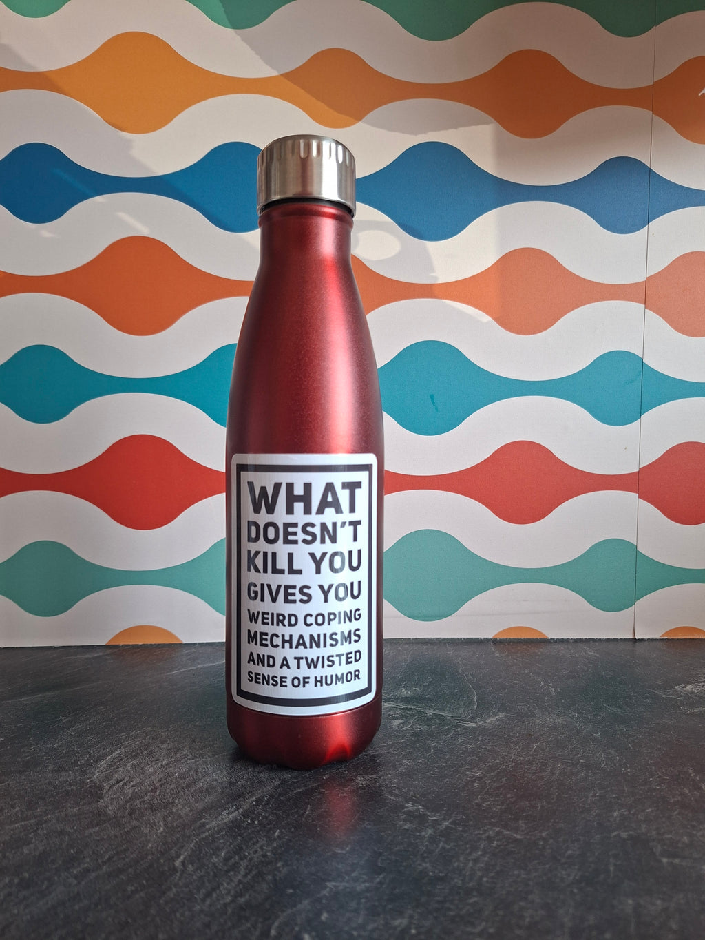 The "Coping Mechanism" water bottle 500ml