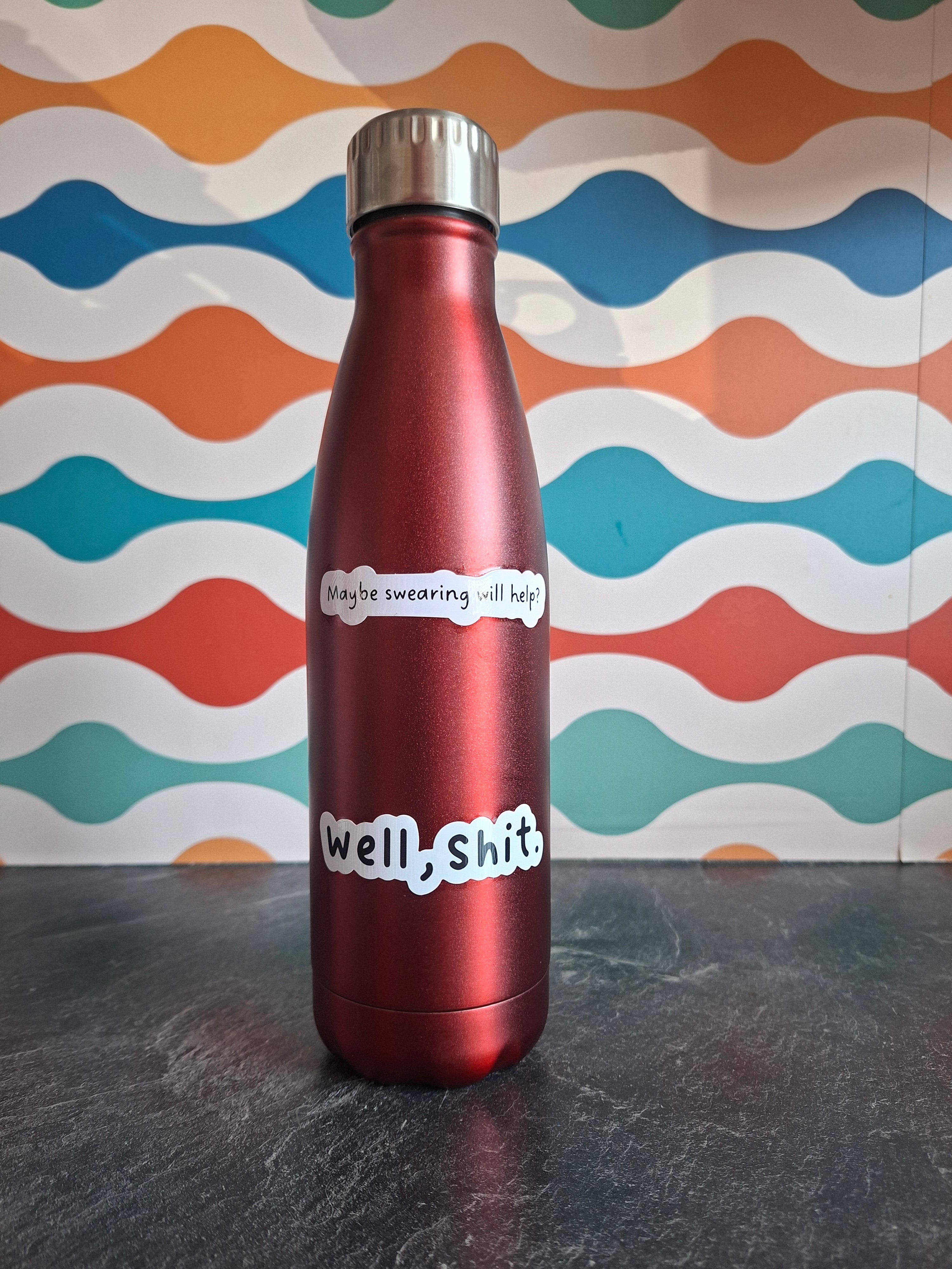 The "Coping Mechanism" water bottle 500ml