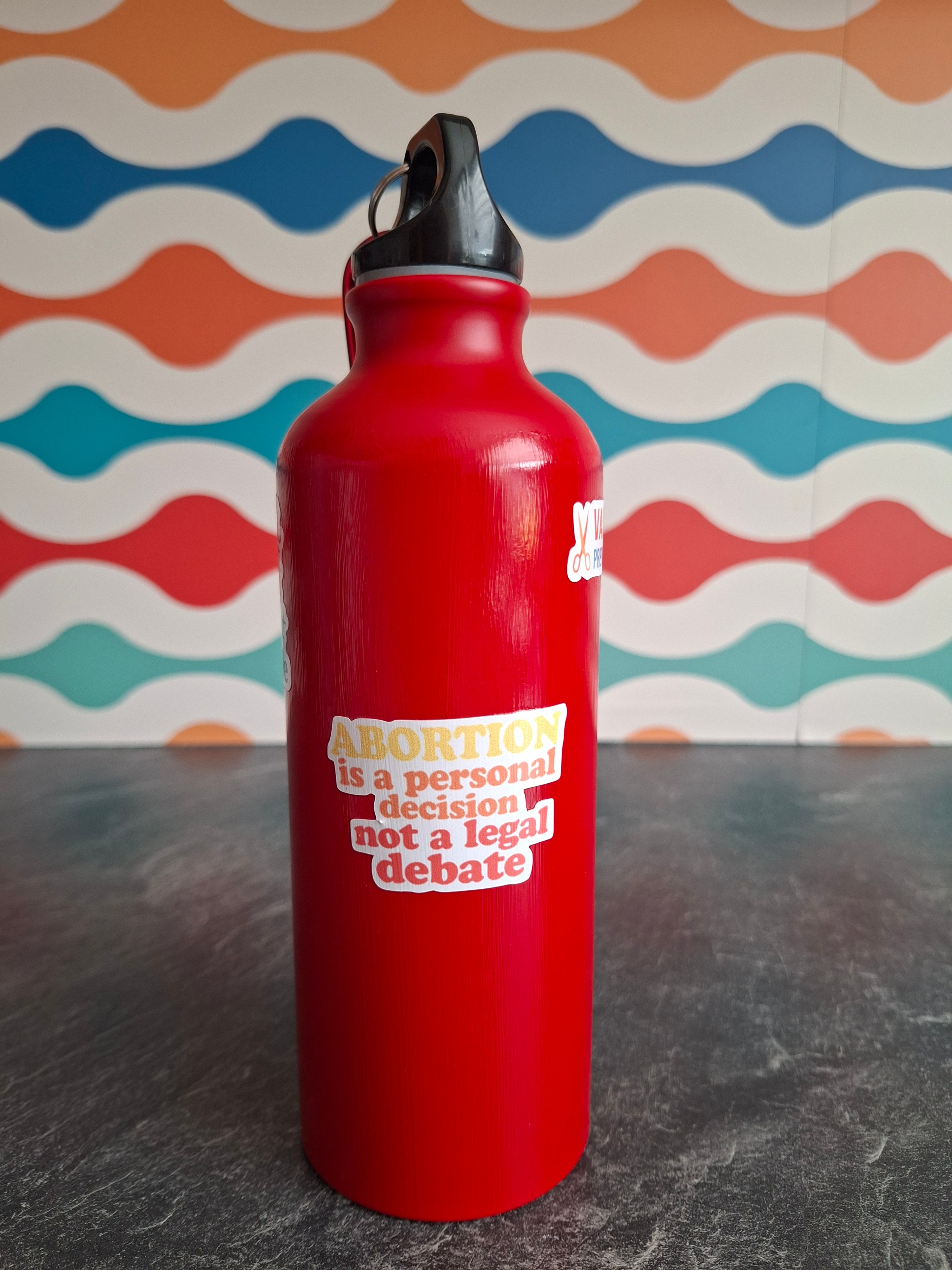 The 'Bold Rebel Women's Rights' water bottle  540ml