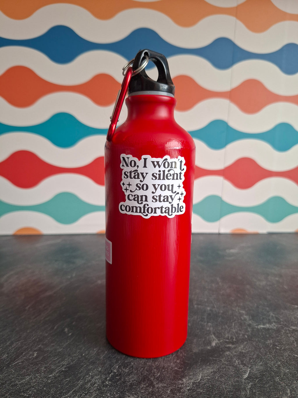 The 'Bold Rebel Women's Rights' water bottle  540ml