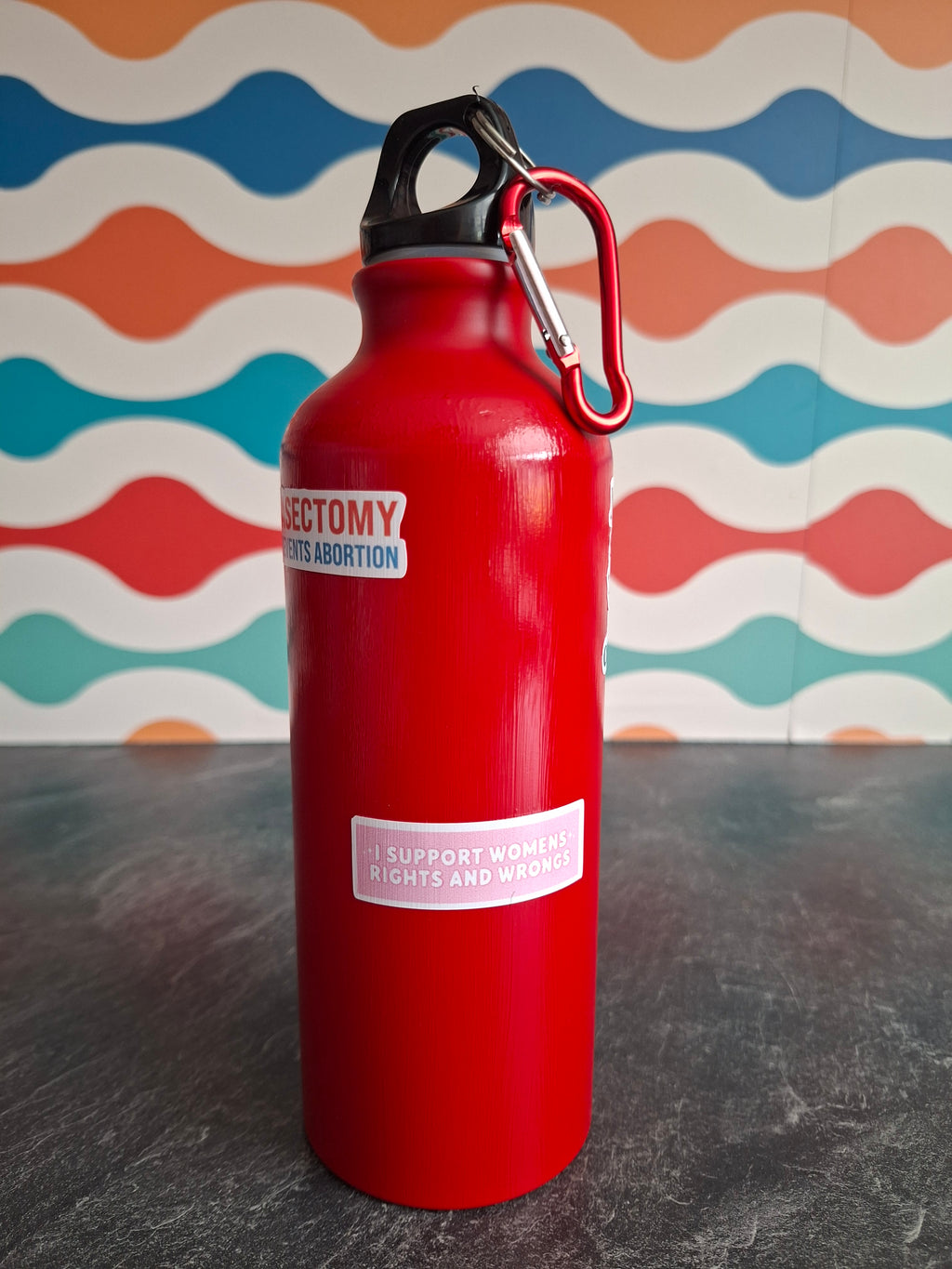 The 'Bold Rebel Women's Rights' water bottle  540ml