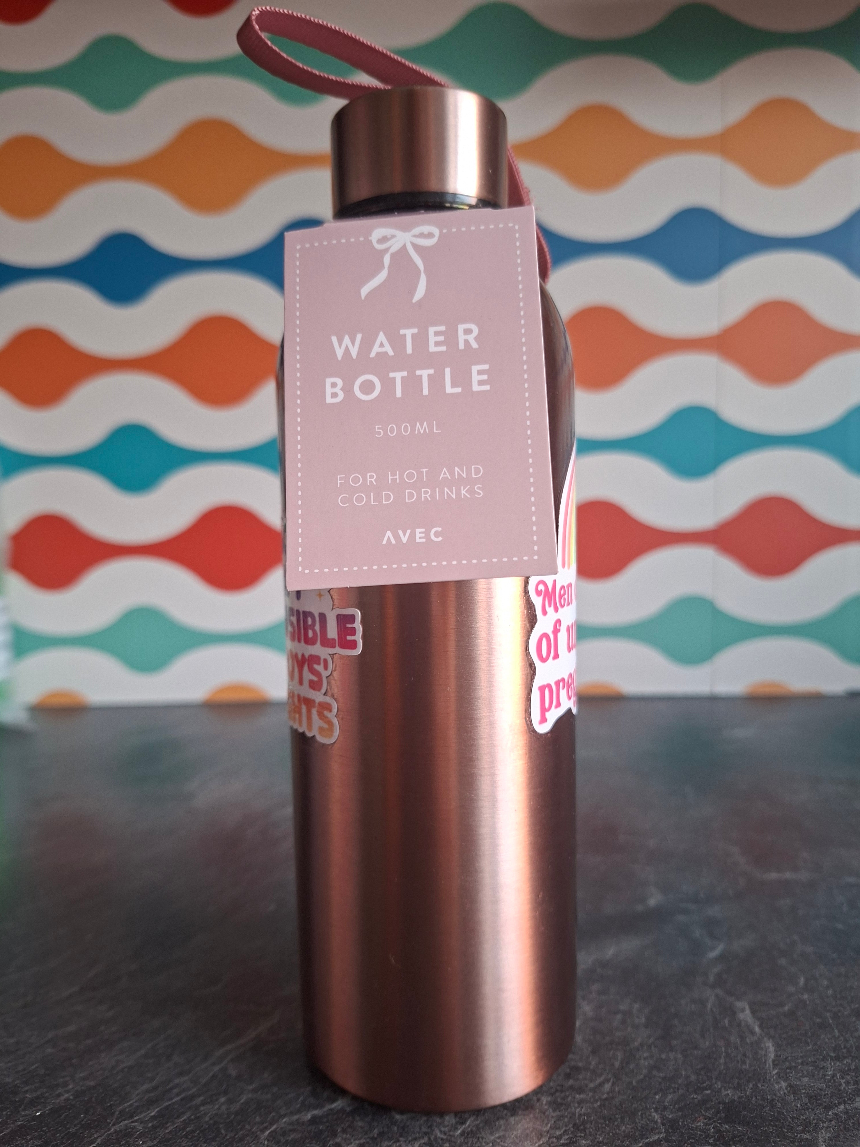 The 'Unapologetic Feminist Truth Bomb' water bottle  500ml