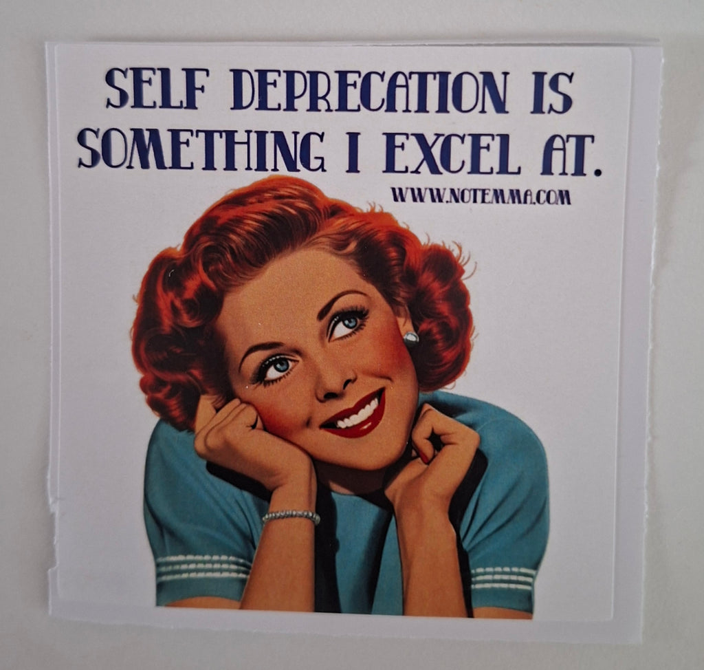 The "Pain Into Punchlines" Sticker