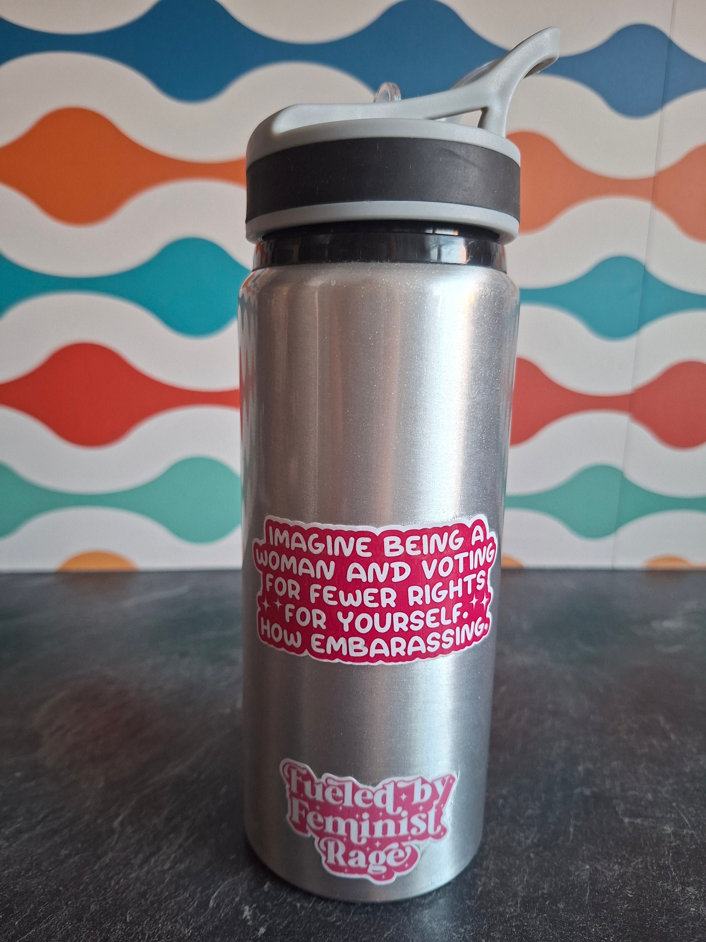 The 'Feminist Rage' water bottle 680 ml