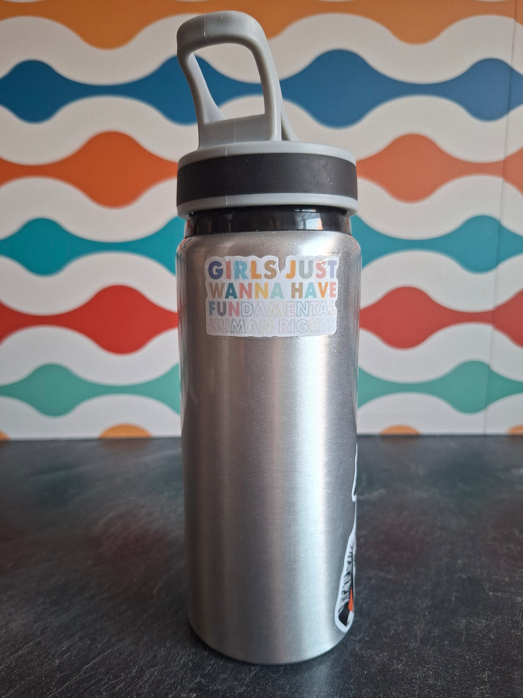 The 'Feminist Rage' water bottle 680 ml