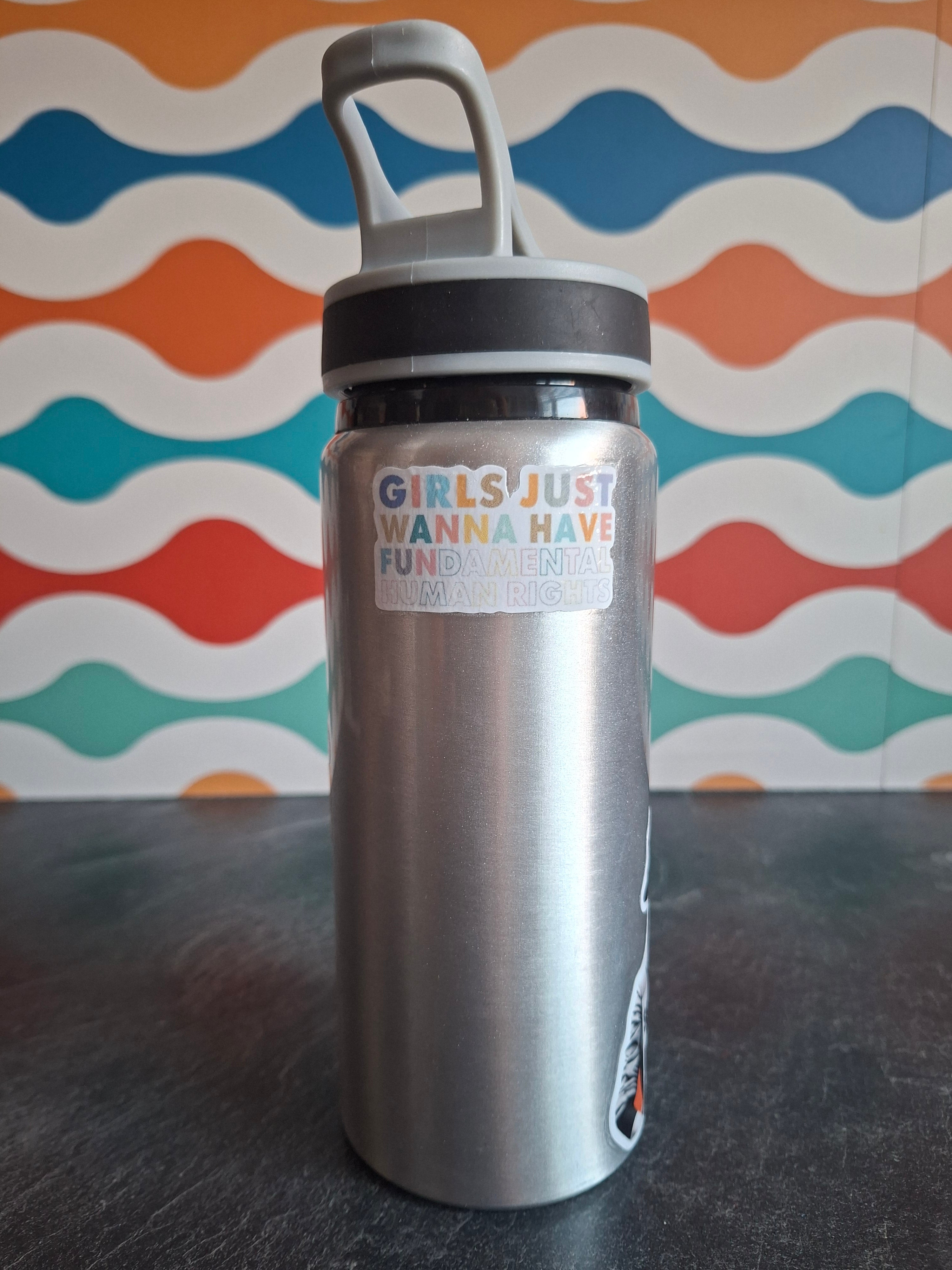 The 'Feminist Rage' water bottle 680 ml