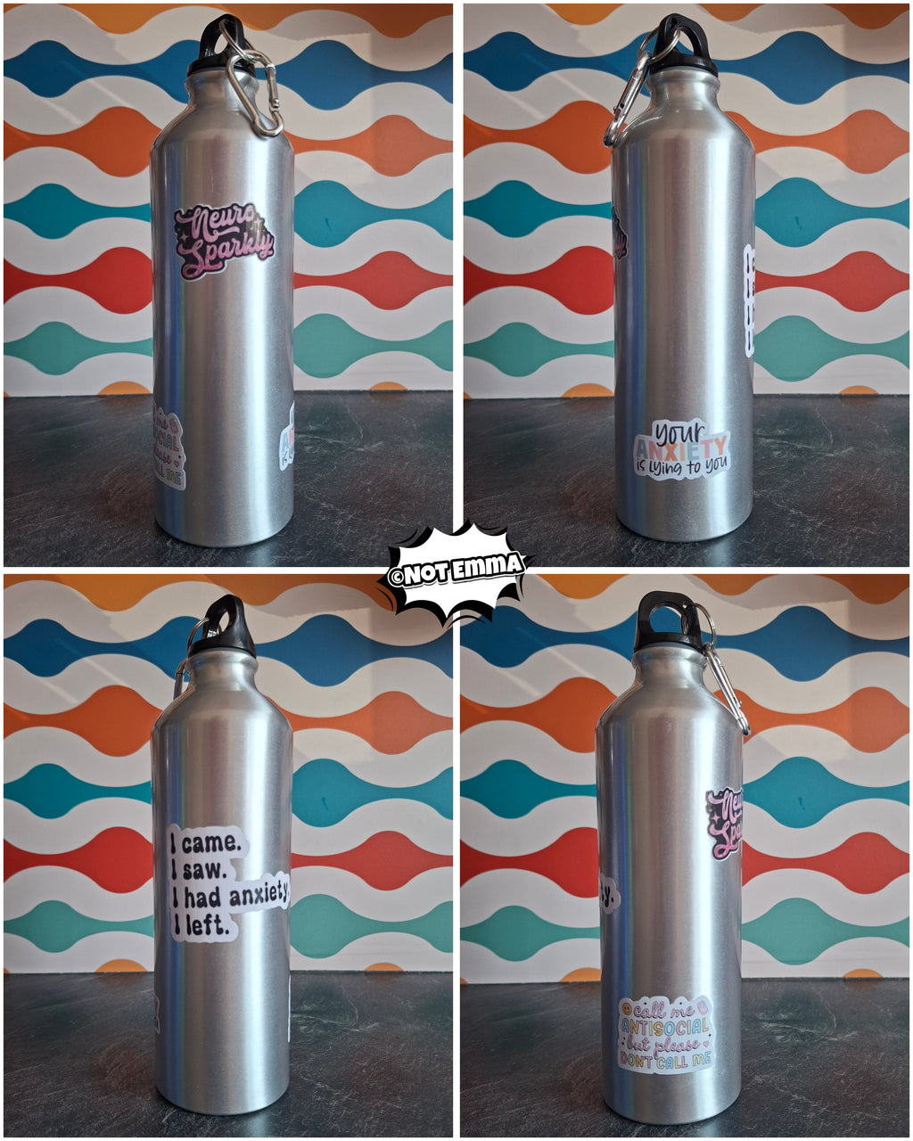 The "Spicy & Sparkly" water bottle 800ml