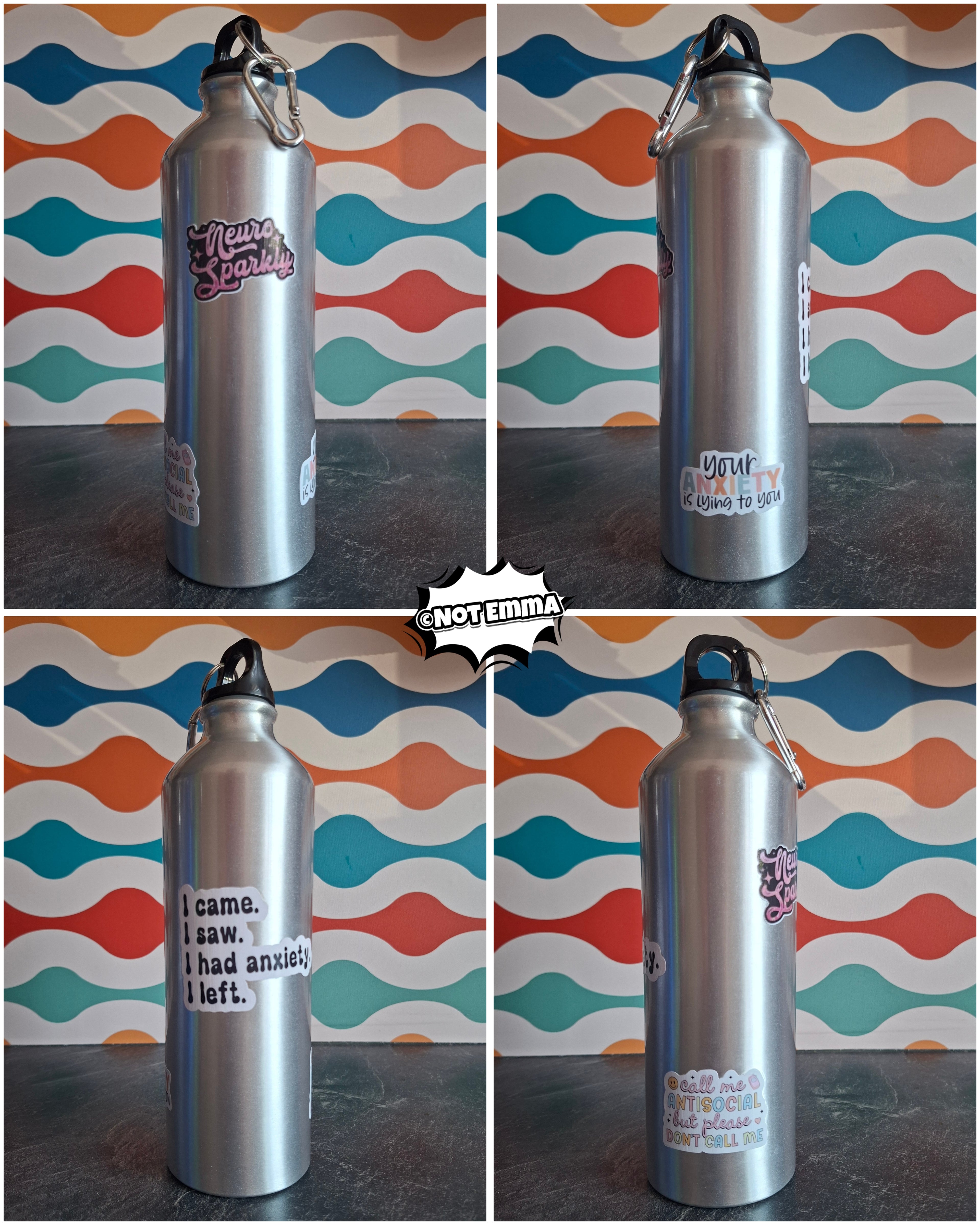 The "Spicy & Sparkly" water bottle 800ml