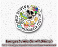 Chip dippin margarita sippin - sticker