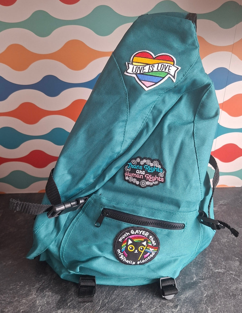 The "No Room for Hate" Shoulder Sling Bag