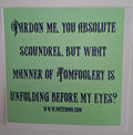 The "Victorian Gaslighting" Sticker