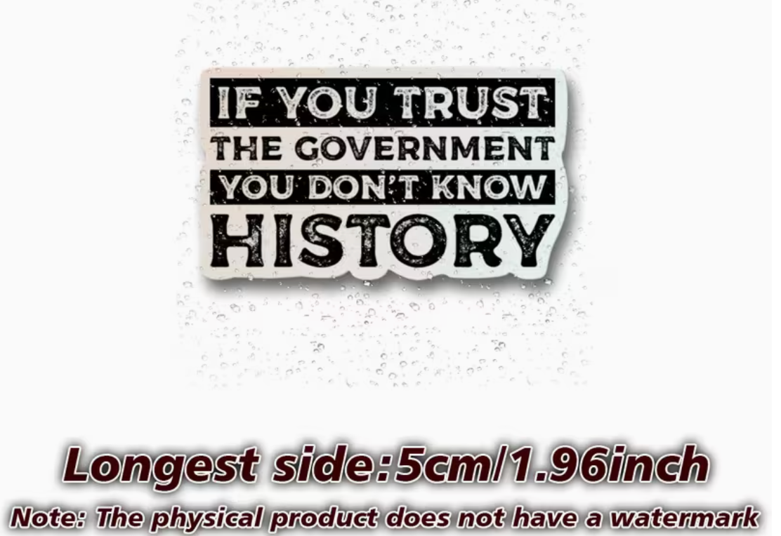 Dont know history - sticker