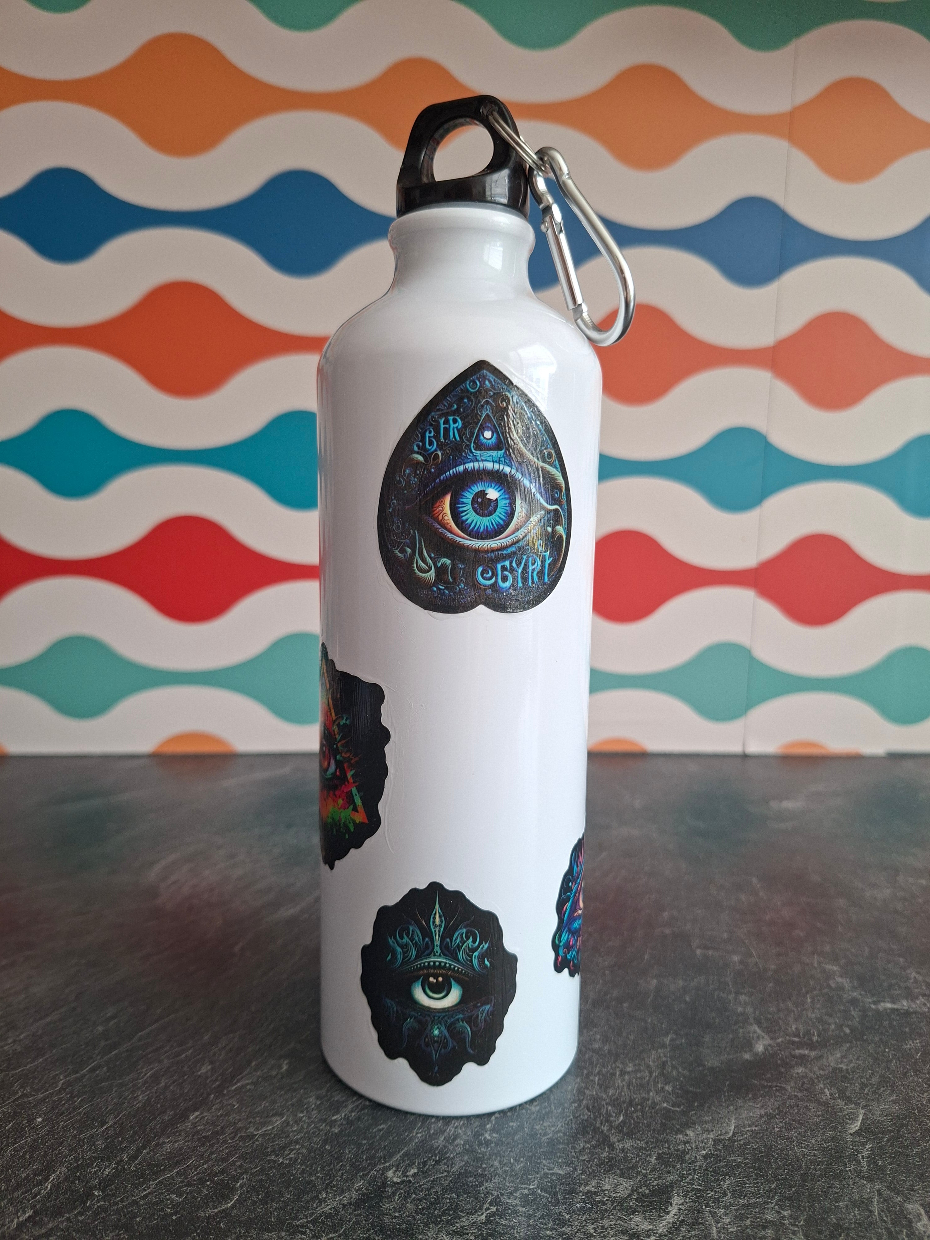 The 'Mystical Eye Protective Ward' water bottle 800 ml