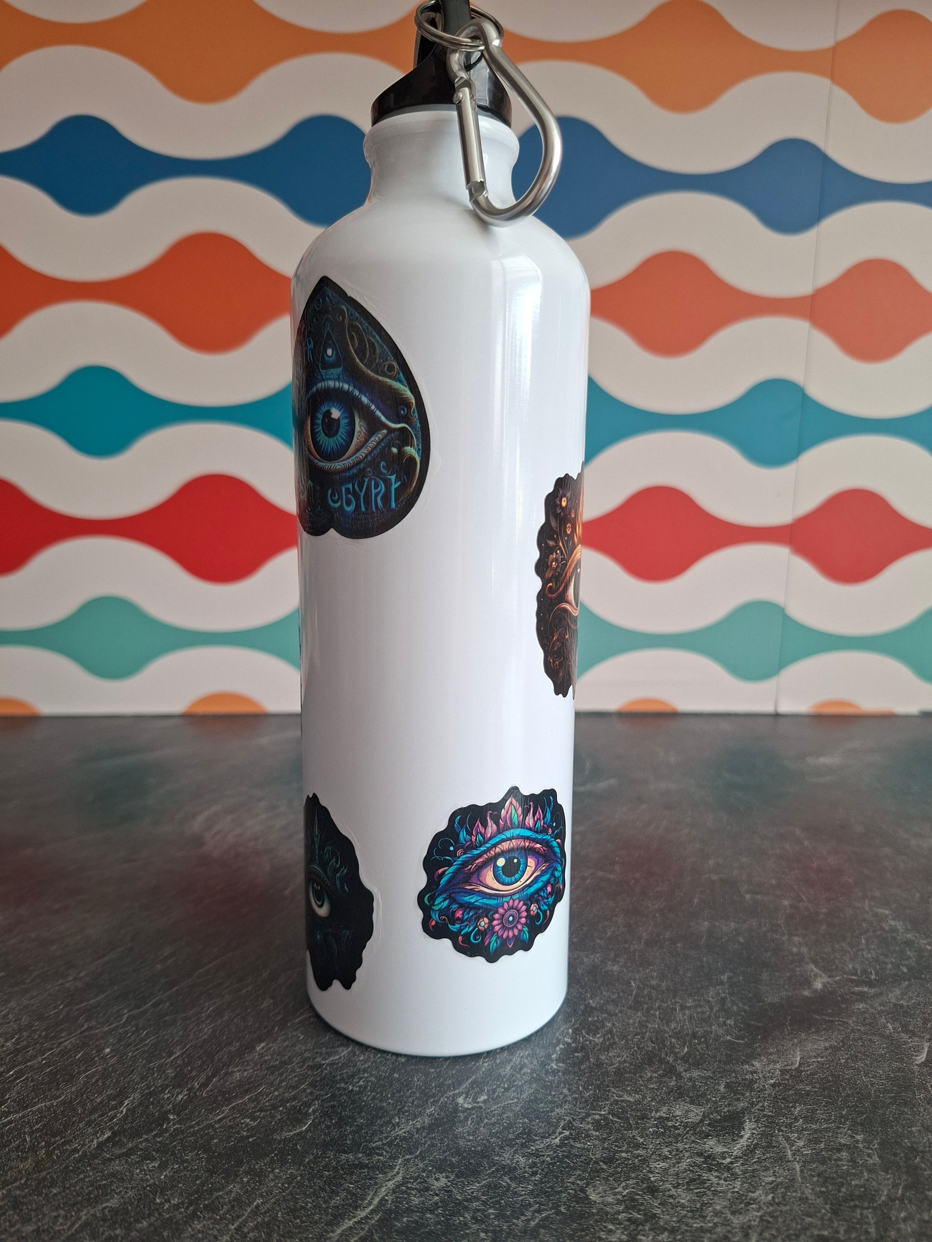 The 'Mystical Eye Protective Ward' water bottle 800 ml