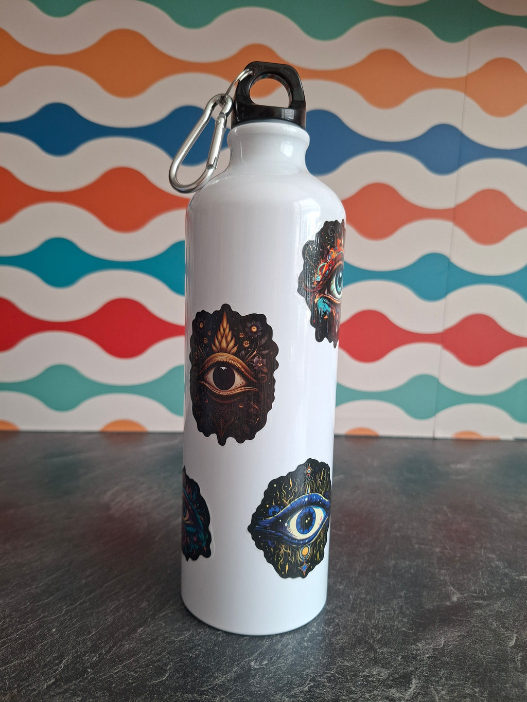 The 'Mystical Eye Protective Ward' water bottle 800 ml