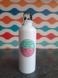 The "Proud Childless Cat Lady' water bottle  540ml