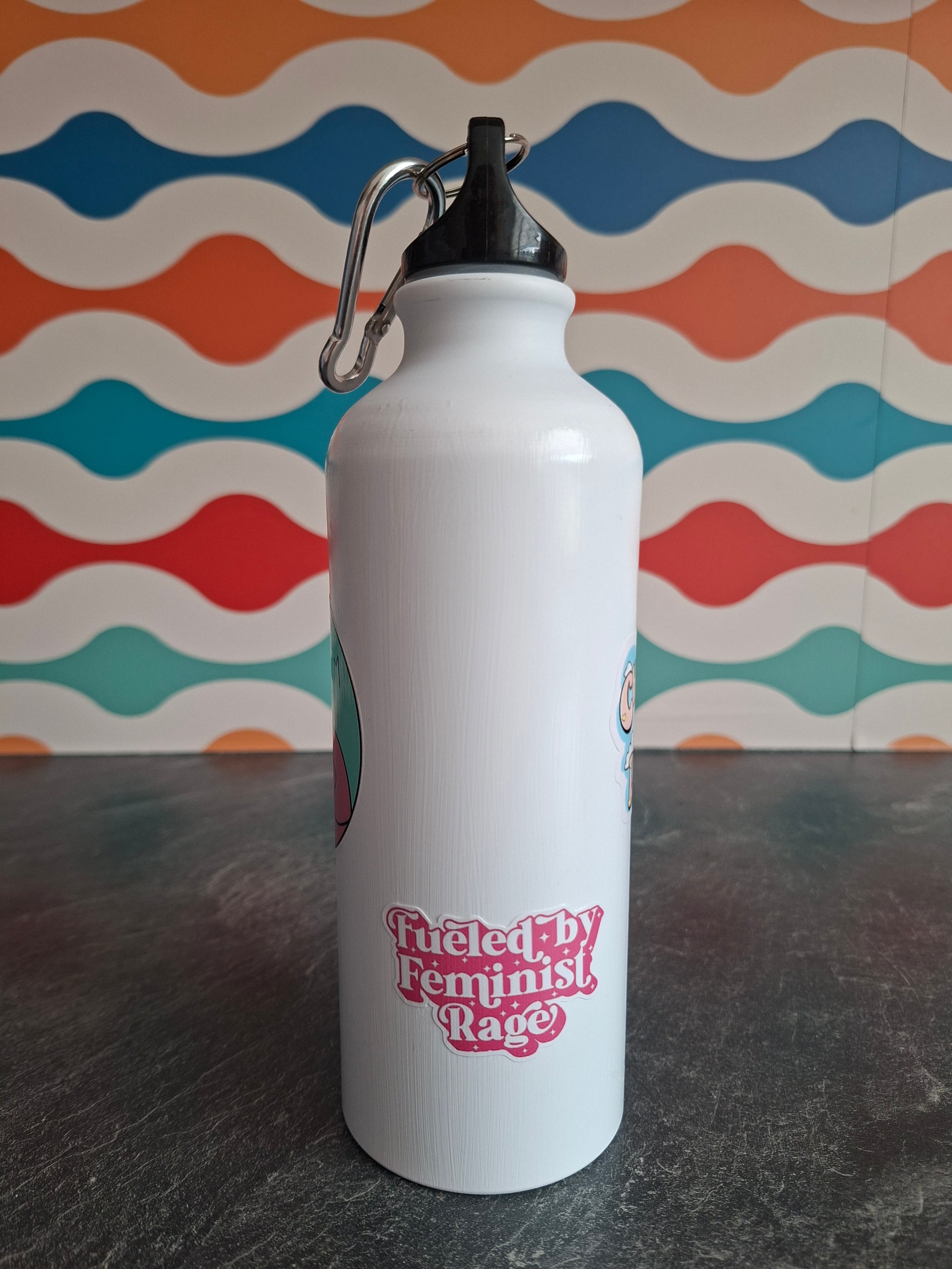 The "Proud Childless Cat Lady' water bottle  540ml