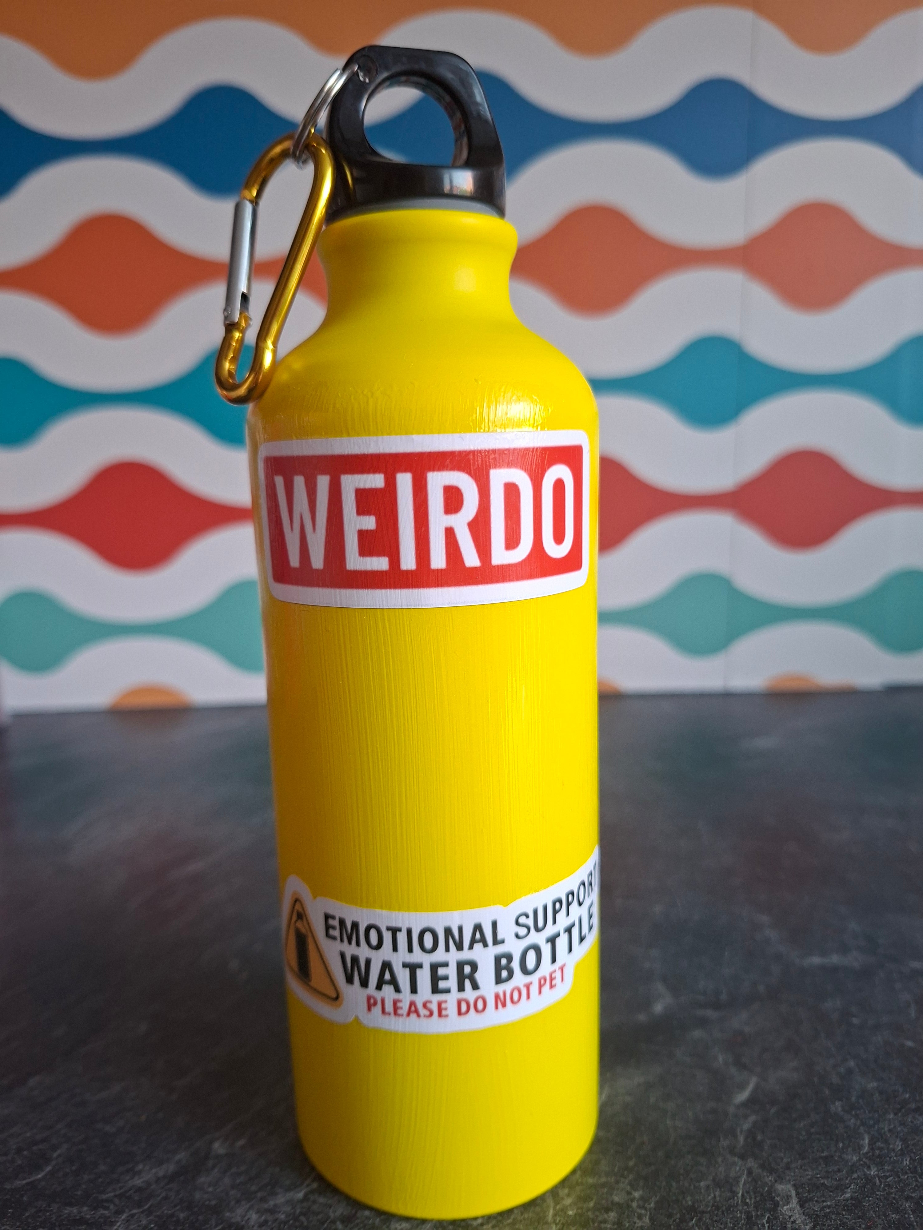 The 'Quirky One' water bottle 540 ml