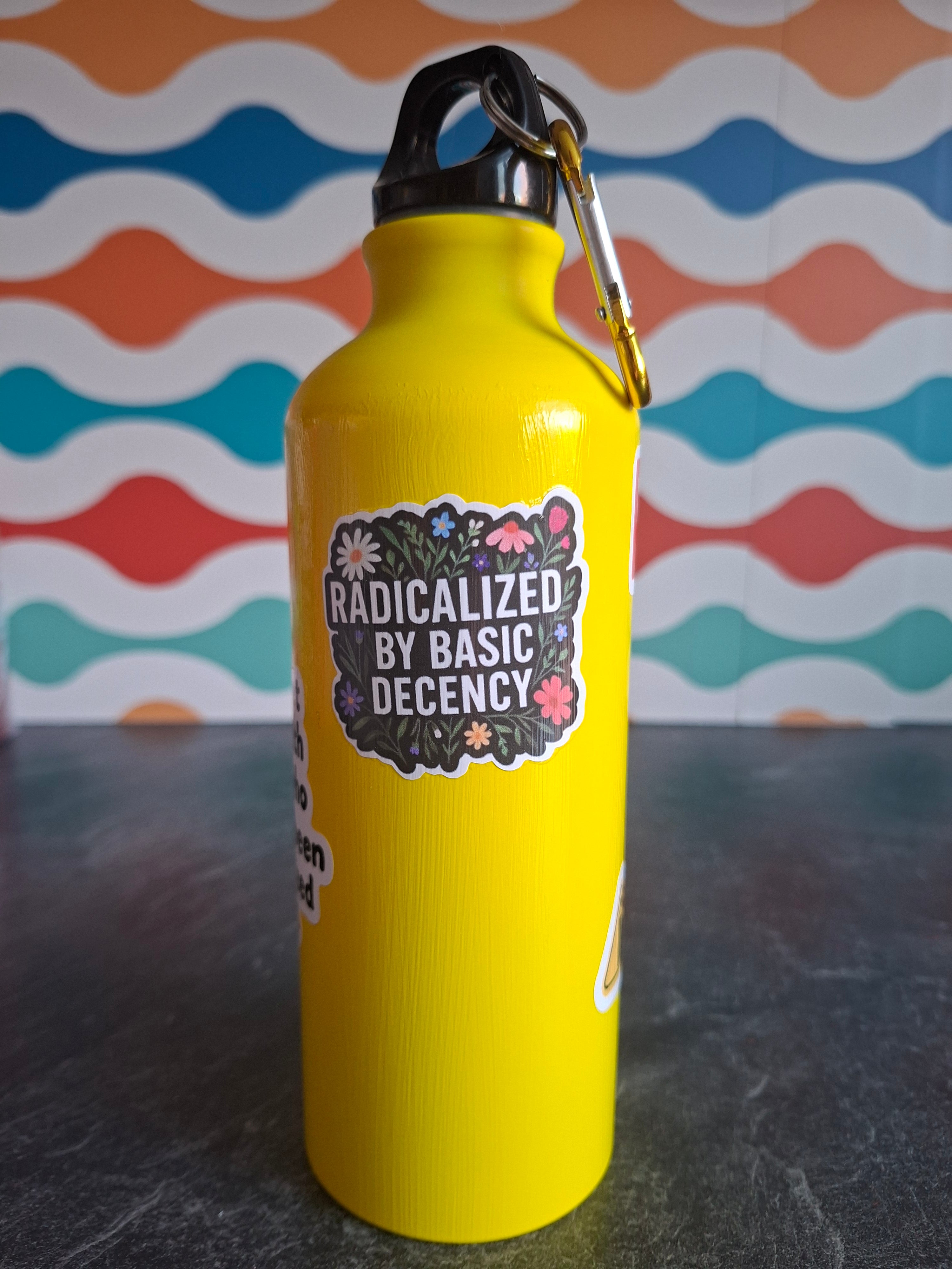 The 'Quirky One' water bottle 540 ml