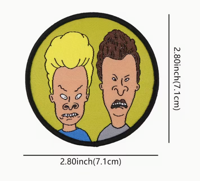 Beavis & Butthead patch
