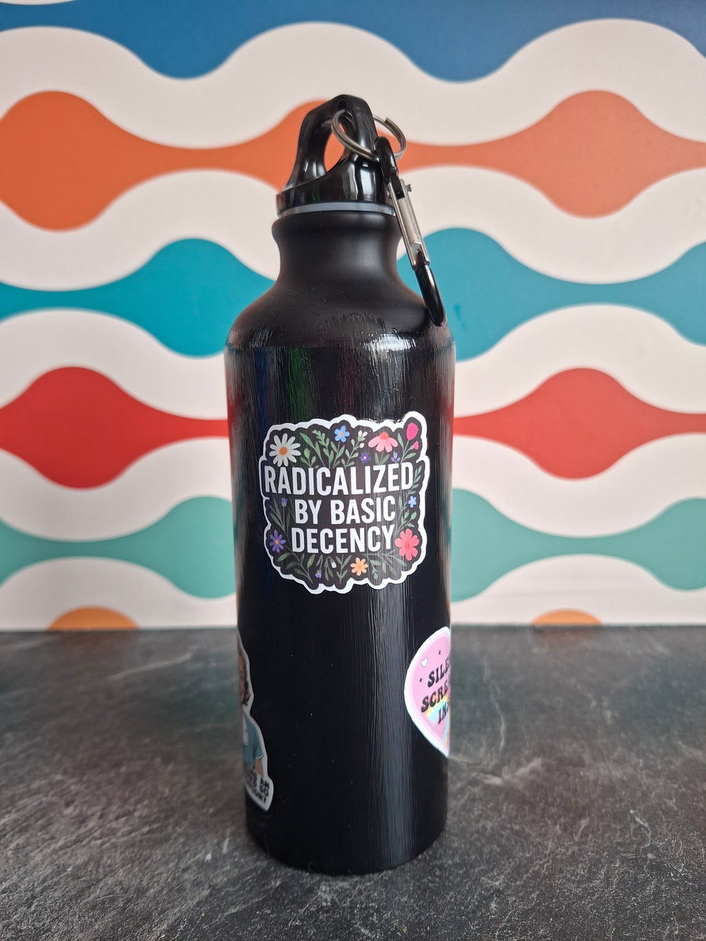 The "Adulting & Emo Meltdown" water bottle 540ml