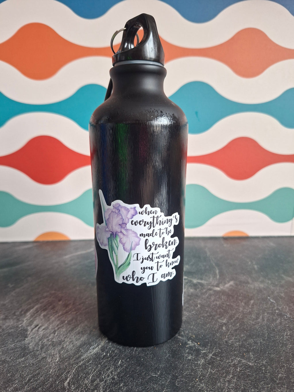 The "Adulting & Emo Meltdown" water bottle 540ml