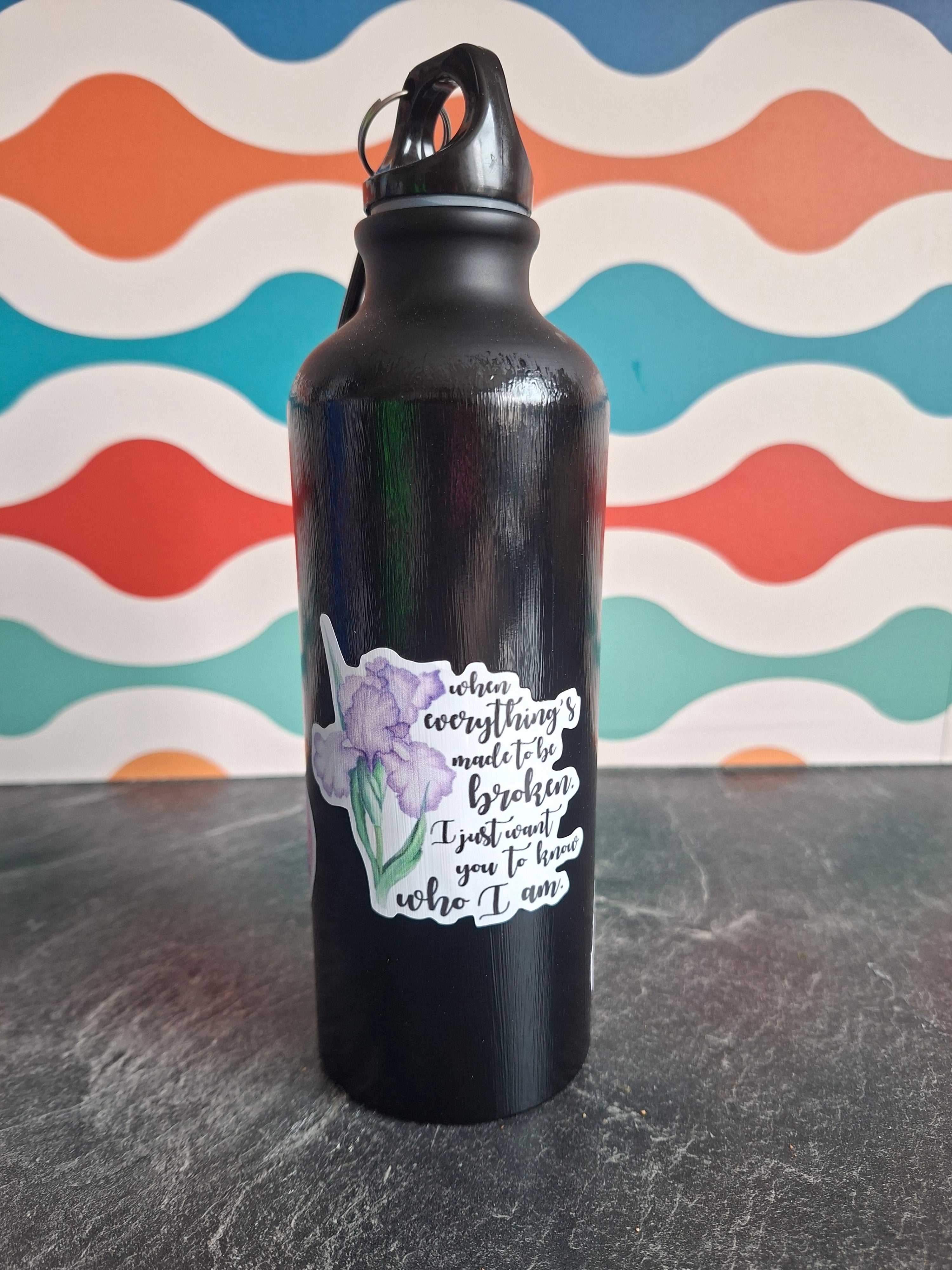 The "Adulting & Emo Meltdown" water bottle 540ml