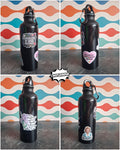 The "Adulting & Emo Meltdown" water bottle 540ml