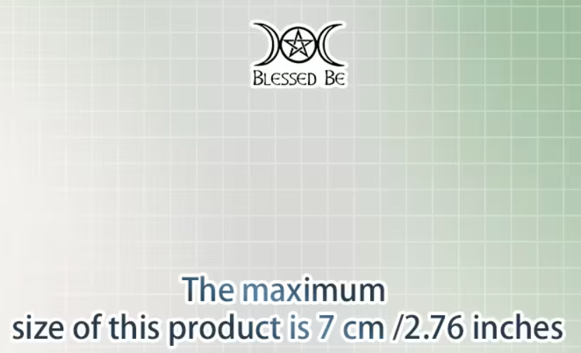 Blessed be - sticker