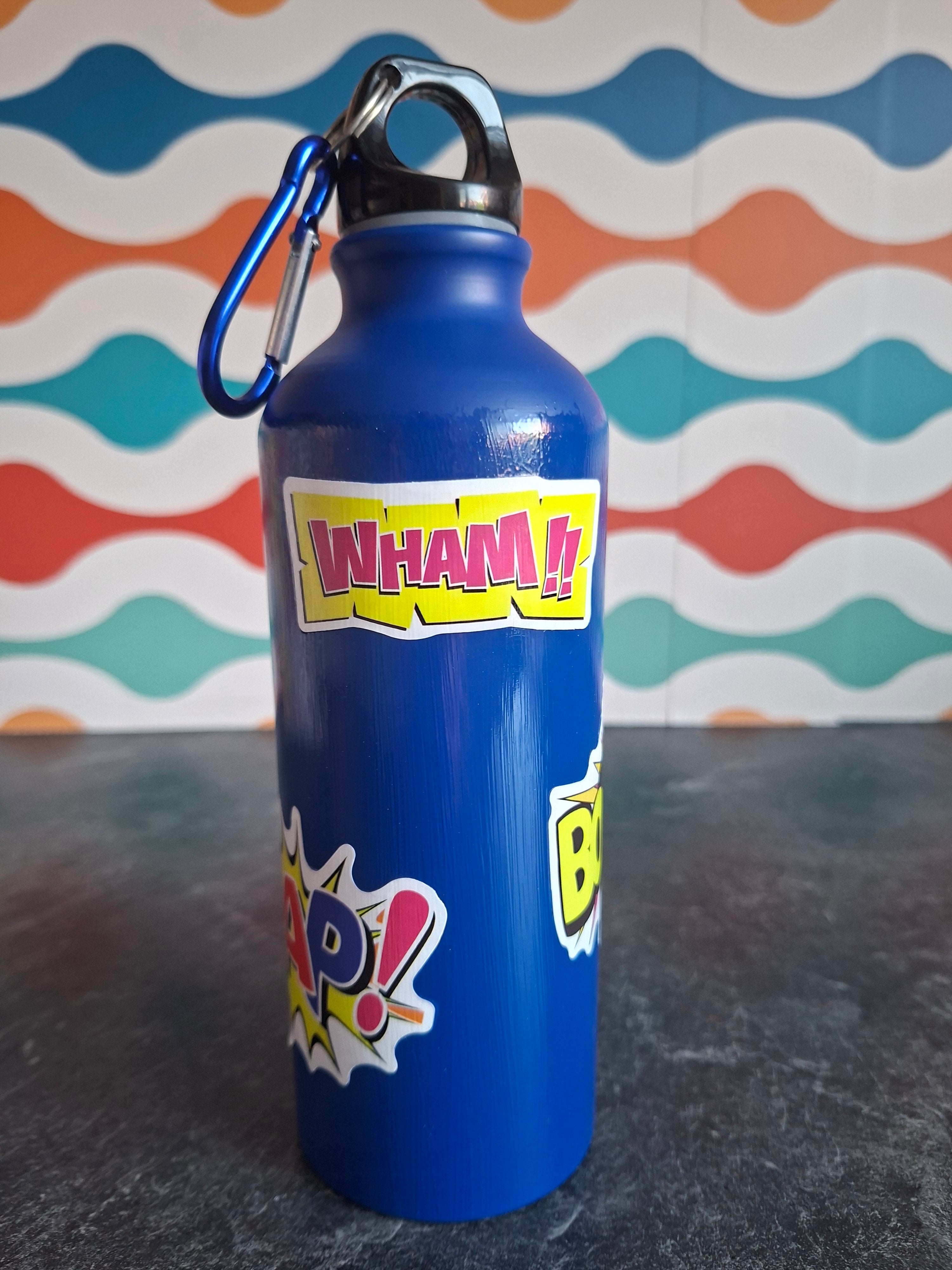 The "Hydrate Like A Superhero" water bottle 540ml