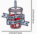 Cold like my heart drink patch