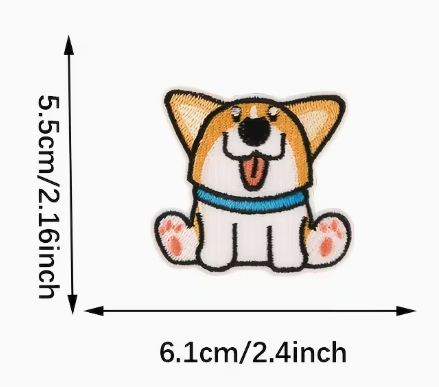 Corgi sitting patch