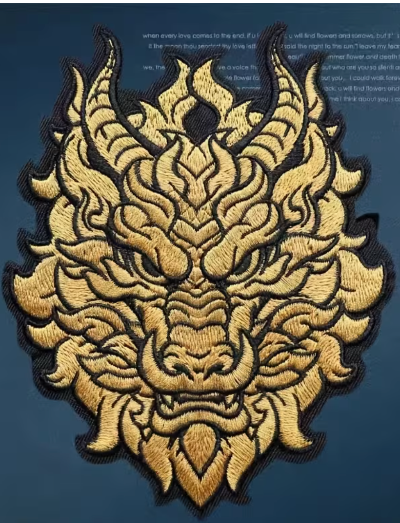 Dragon head patch