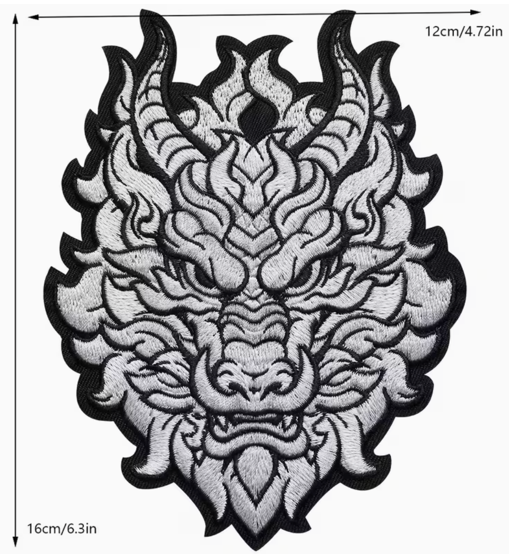 Dragon head patch