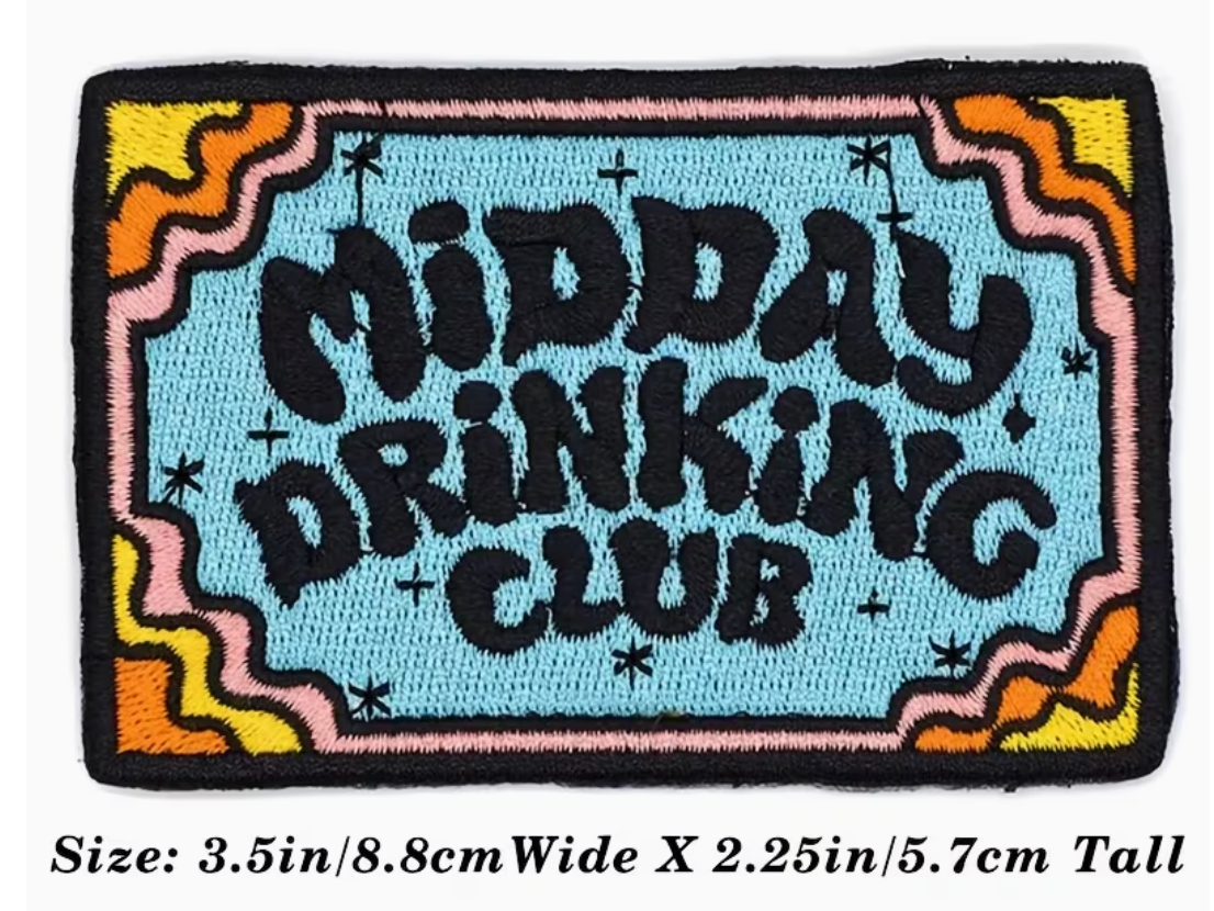 Midday drinking club - patch