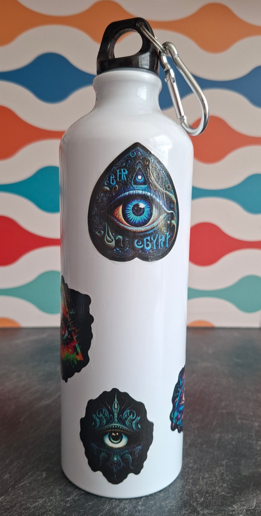 The "Ward Off Bad Vibes & Worse People" water bottle 540ml