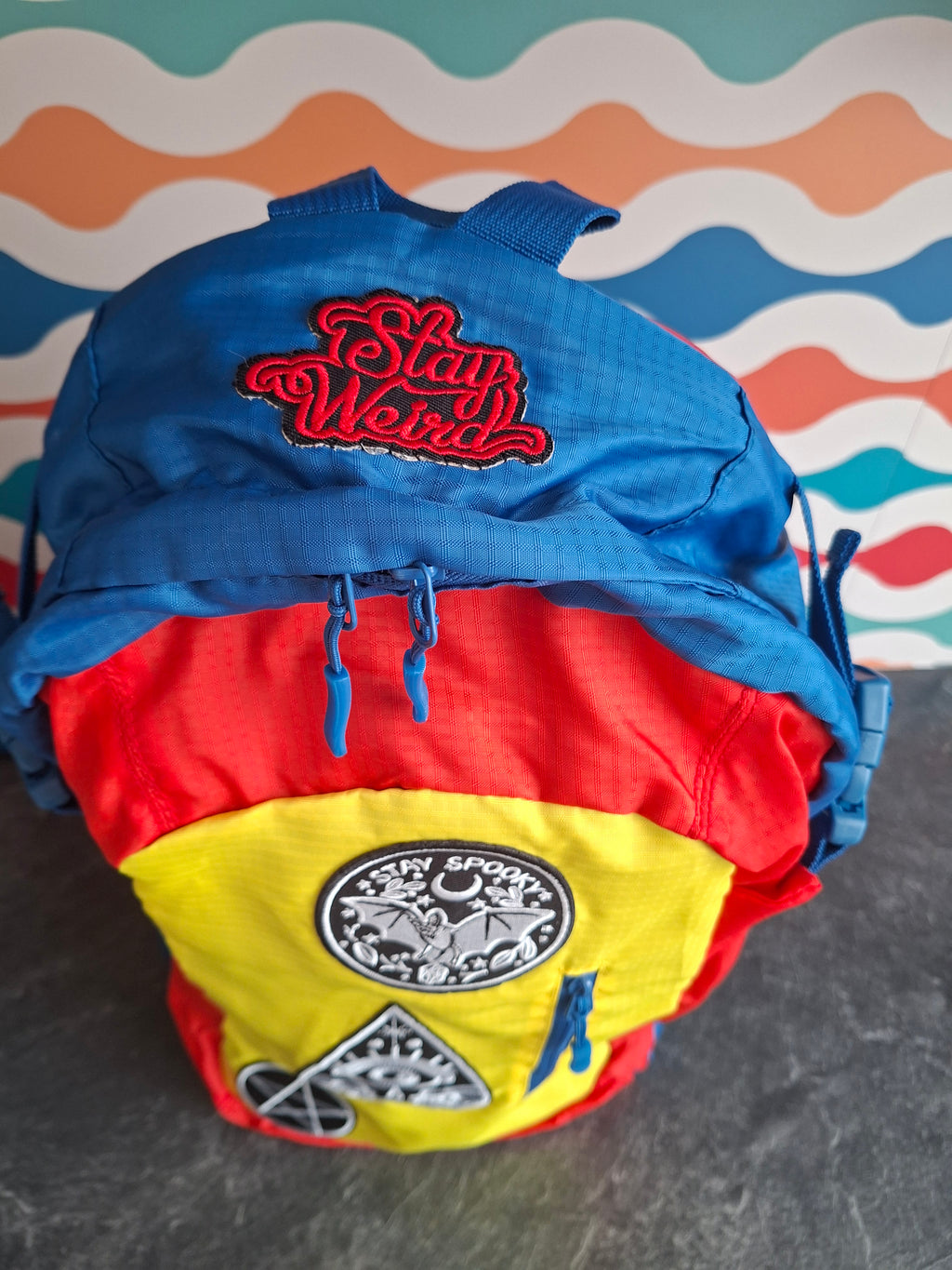 The "Eye See You" spooky backpack