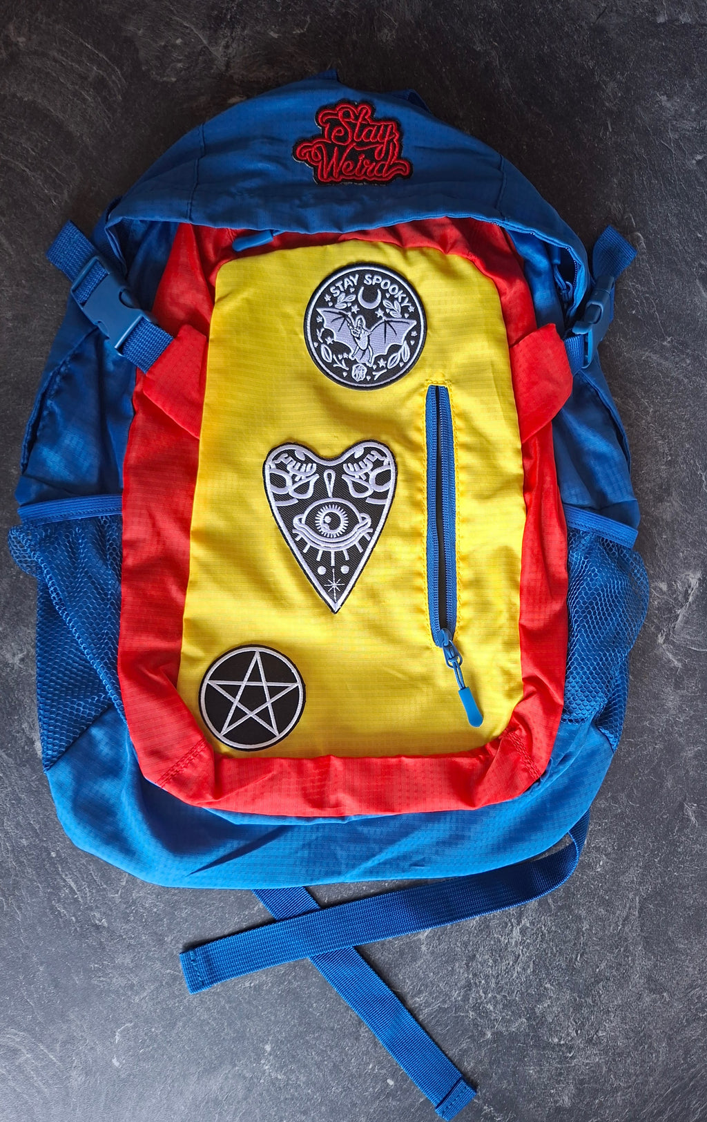 The "Eye See You" spooky backpack