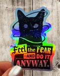 Fear it do it - sticker