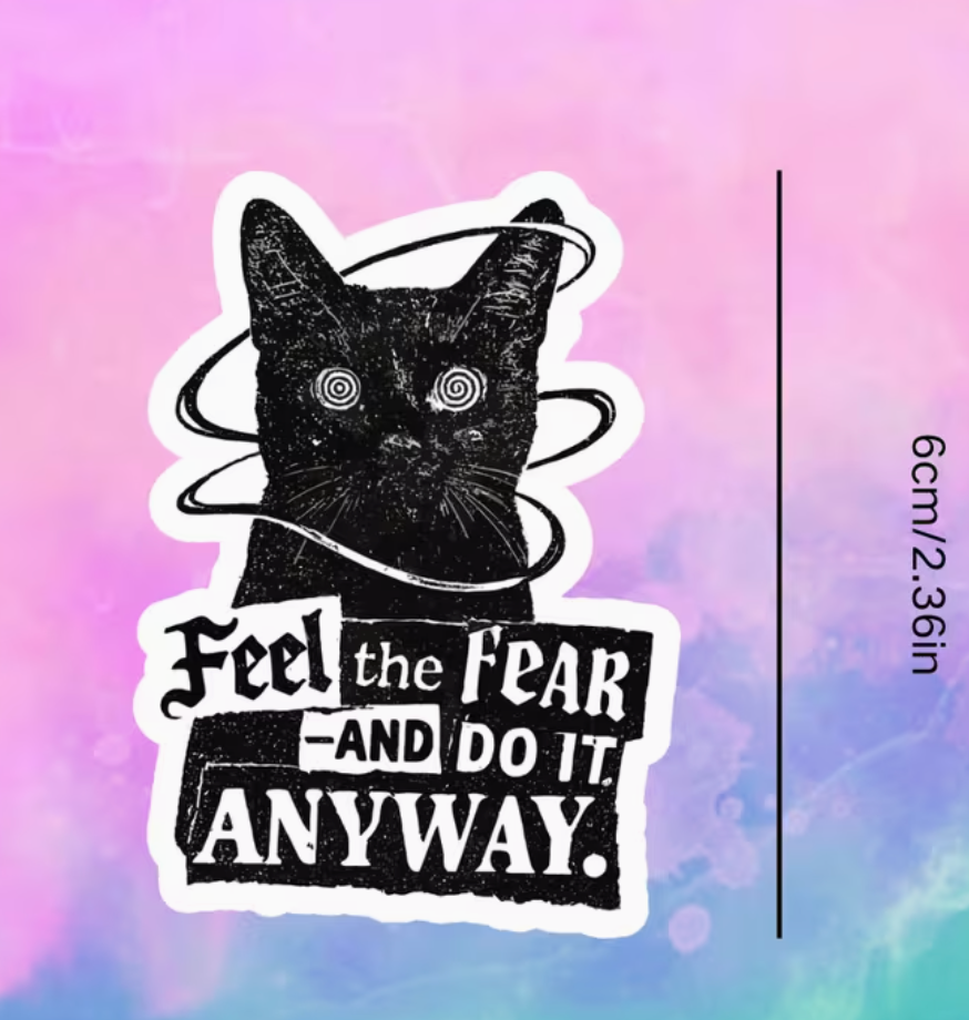 Fear it do it - sticker