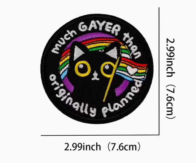 Gayer than planned patch