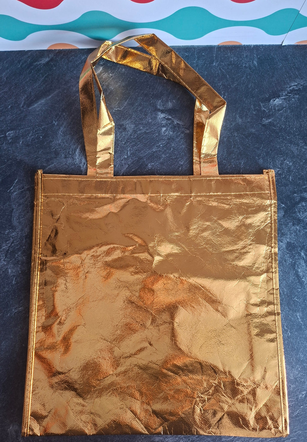 The "No Such Thing as Too Gay" Metallic Bag